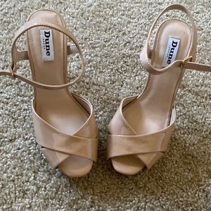 🤎Dune London Nude High Heels🤍 Size: 6 || Color: Nude